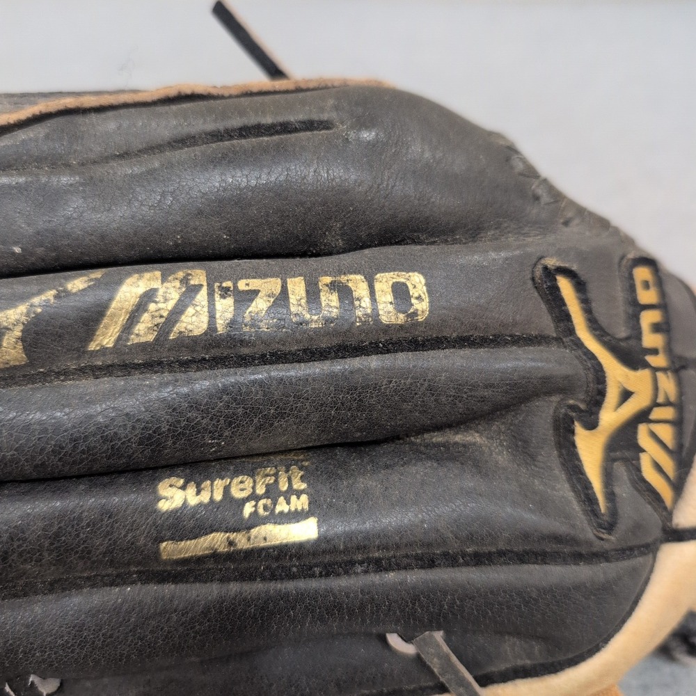 Mizuno Prospect PowerClose GPSP1075 Youth Baseball Glove Black/Tan RHT - Picture 4 of 9